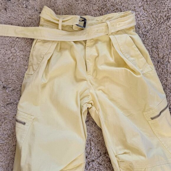 Zara SRPLS Balloon Utility Pants in Yellow 2024 Collection  S - Picture 4 of 12